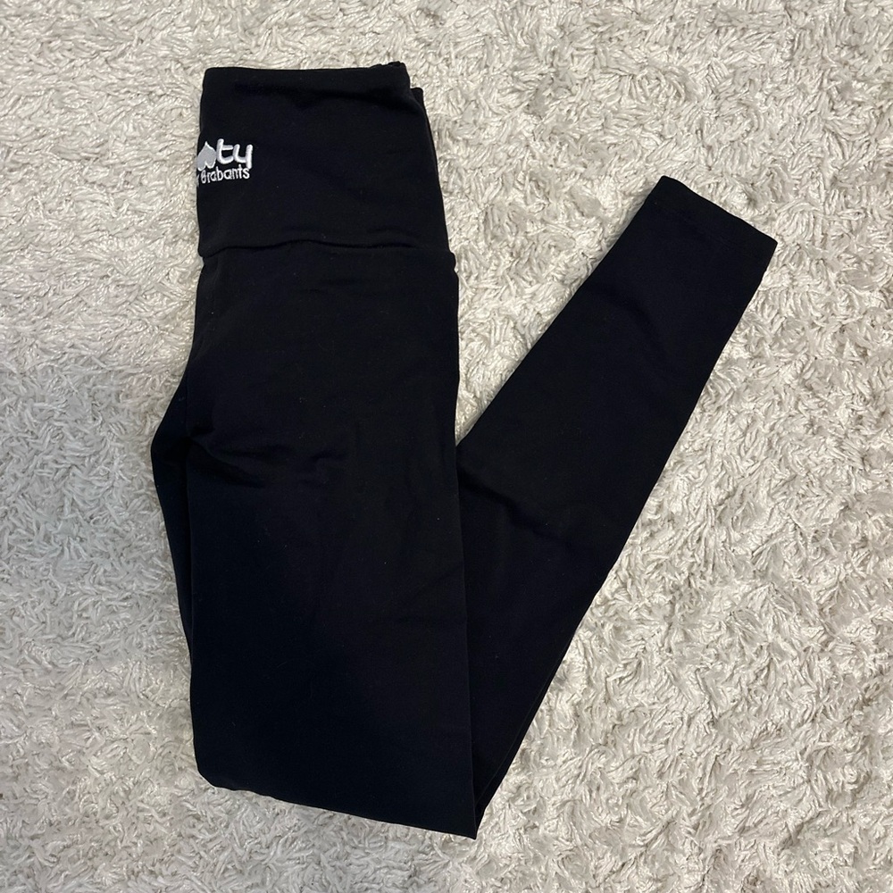 Booty by Brabants Black Leggings Sleek Stretchy Fit